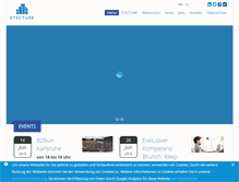 Tablet Screenshot of etecture.de
